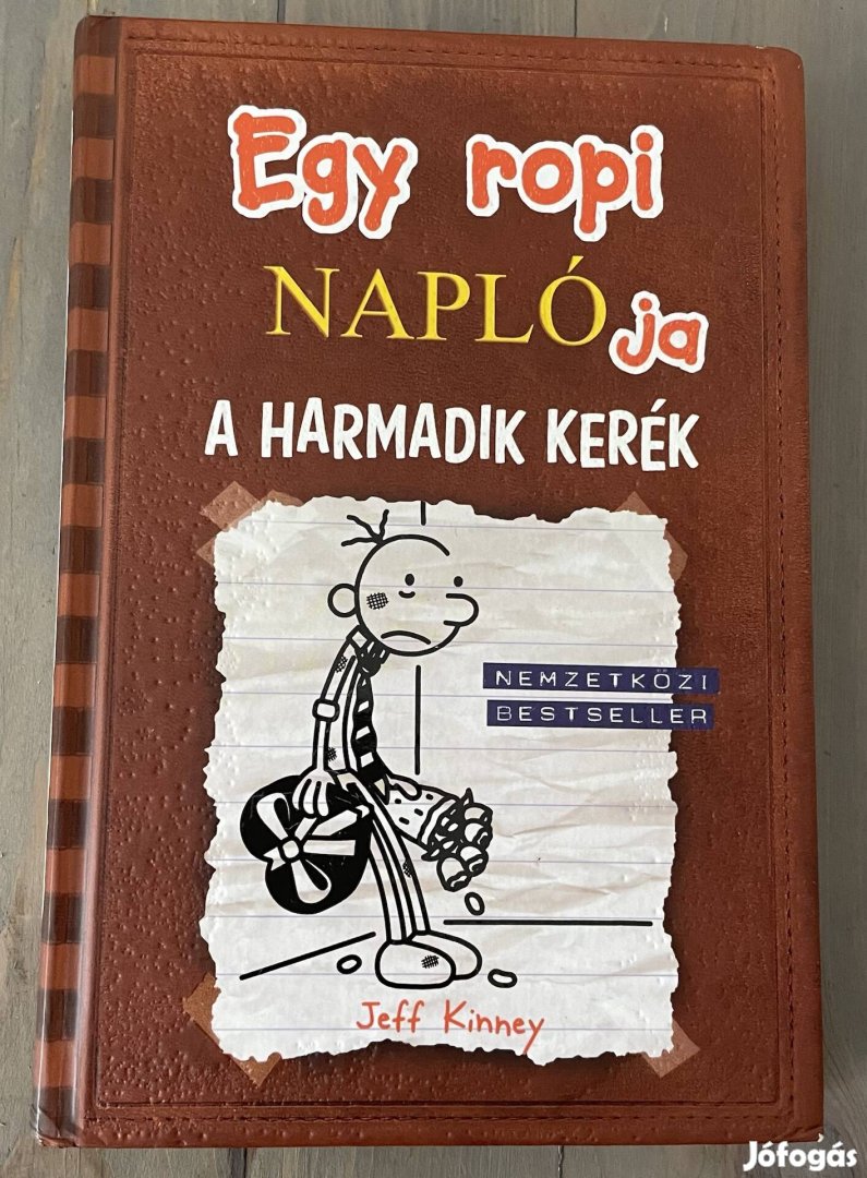 Jeff Kinney: Egy ropi naplója 7. A harmadik kerék