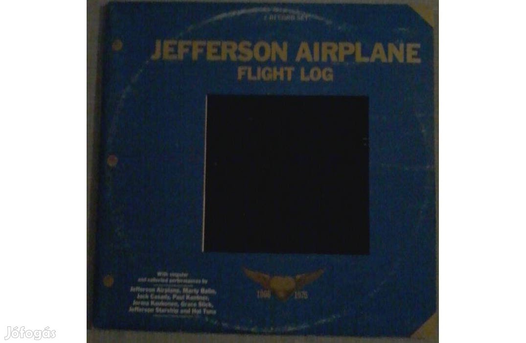 Jefferson Airplane:Flight Log. Dupla LP eladó.(nem postázom)