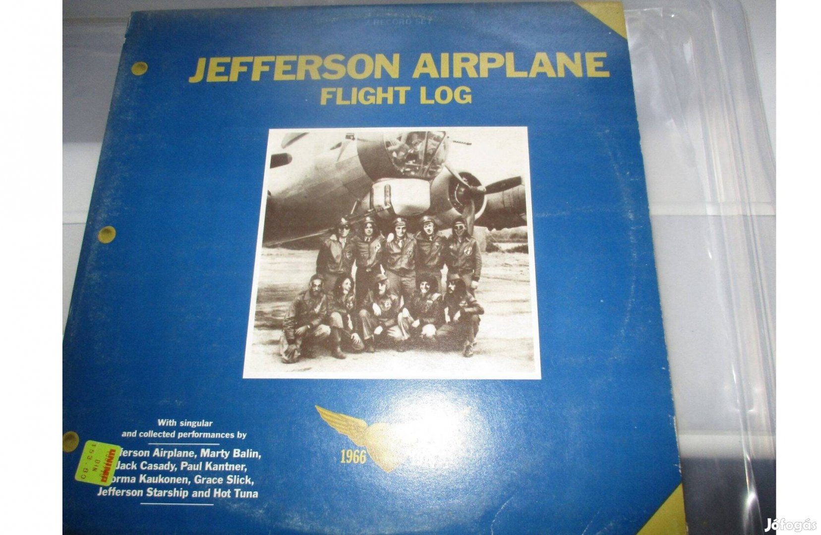 Jefferson Airplane - Flight Log bakelit hanglemez eladó