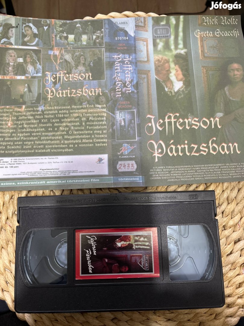 Jefferson Párizsban vhs m