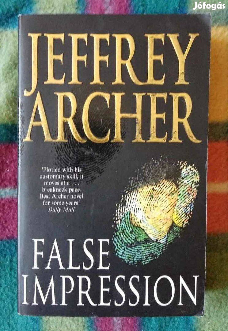 Jeffrey Archer: False Impression Tökéletes másolat