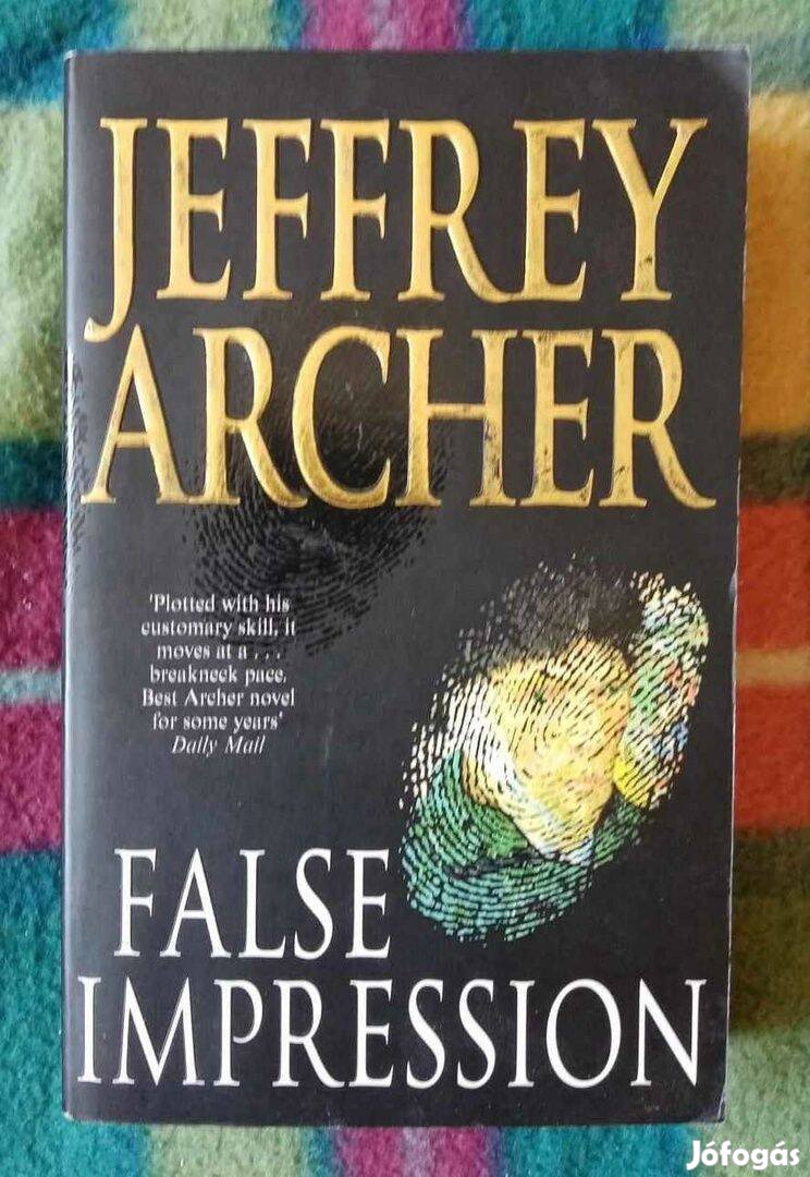 Jeffrey Archer: False Impression Tökéletes másolat