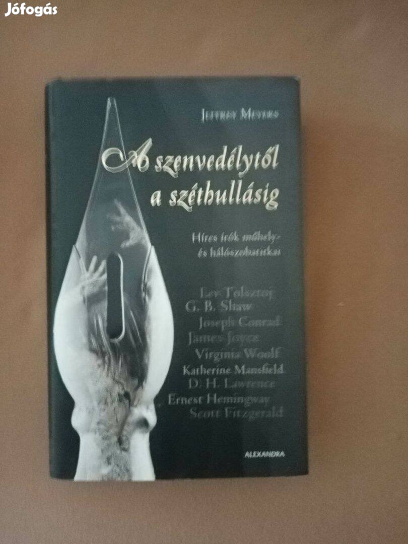 Jeffrey Meyers: A szenvedélytől a széthullásig Híres írók műhely- és