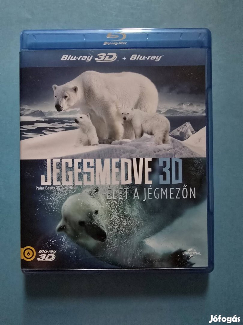 Jegesmedvék 3d és 2d blu-ray