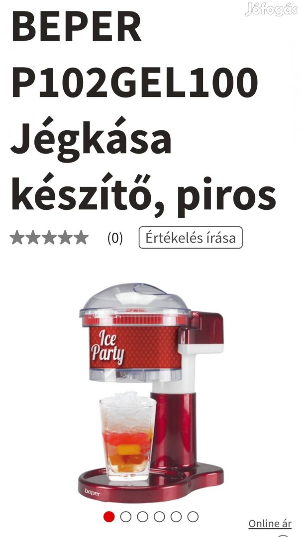 Jégkása készítő 