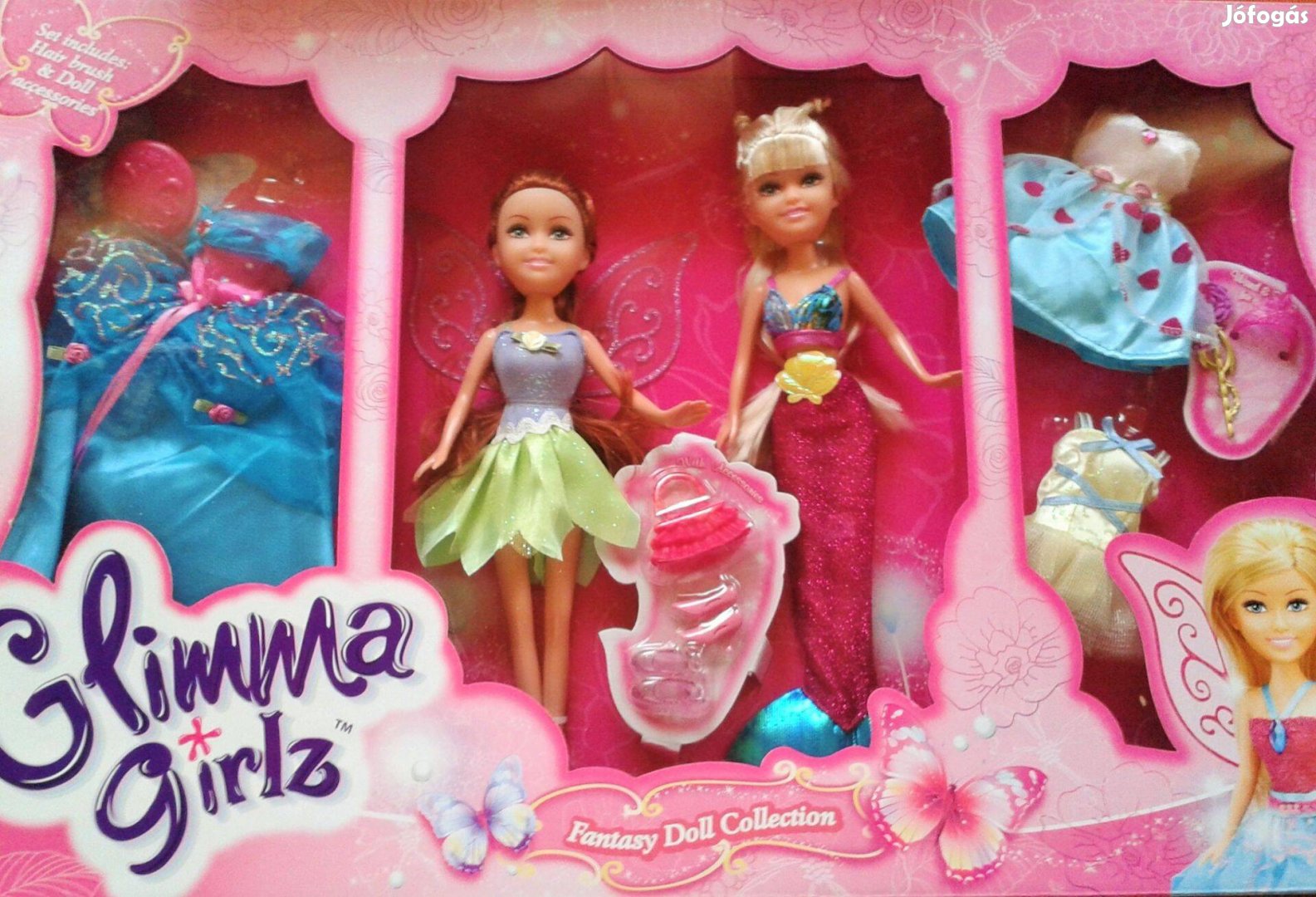 Jégkirálynő, Frozen jelmez és baba Kétféle 3-5 éveseknek