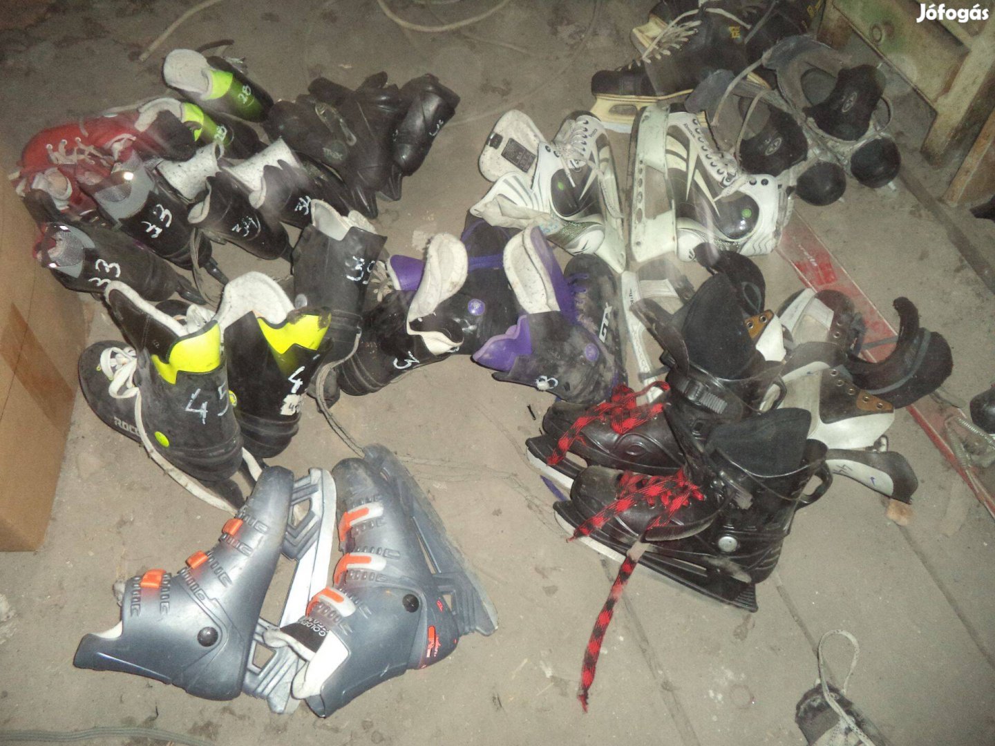 Jégkorcsolyák több féle