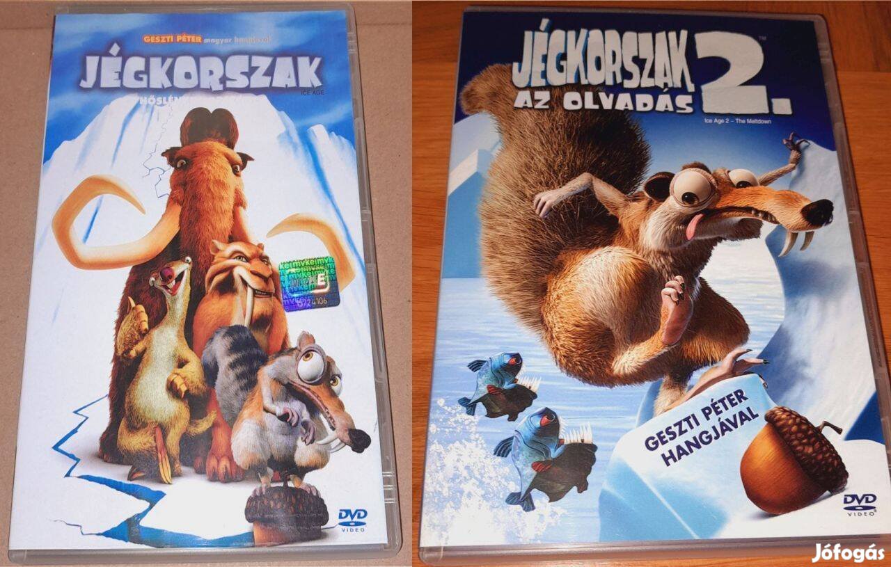 Jégkorszak 1 - 2 DVD (2002/2006) Szinkronizált