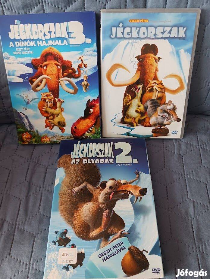 Jégkorszak 3db DVD