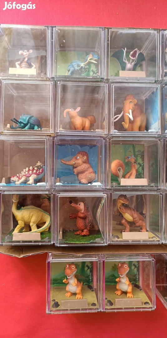 Jégkorszak figura gyűjtemény 27 + 1 darab ( Egyben eladó! )