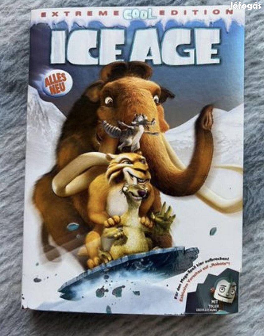 Jégkorszak német kiadású dvd 