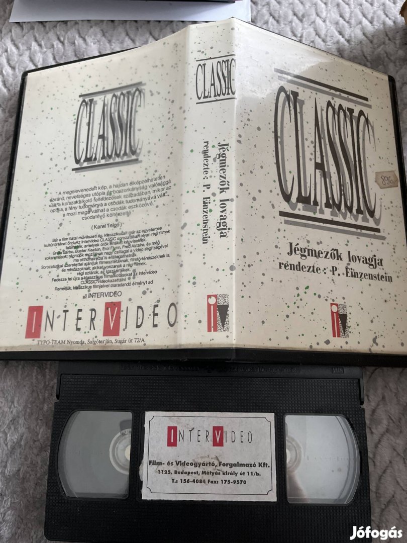 Jégmezők lovagja vhs nagytok intervideo