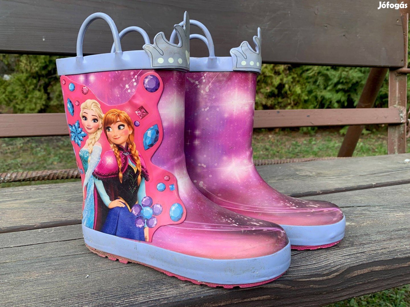 Jégvarázs Frozen Elza gumicsizma 31-es