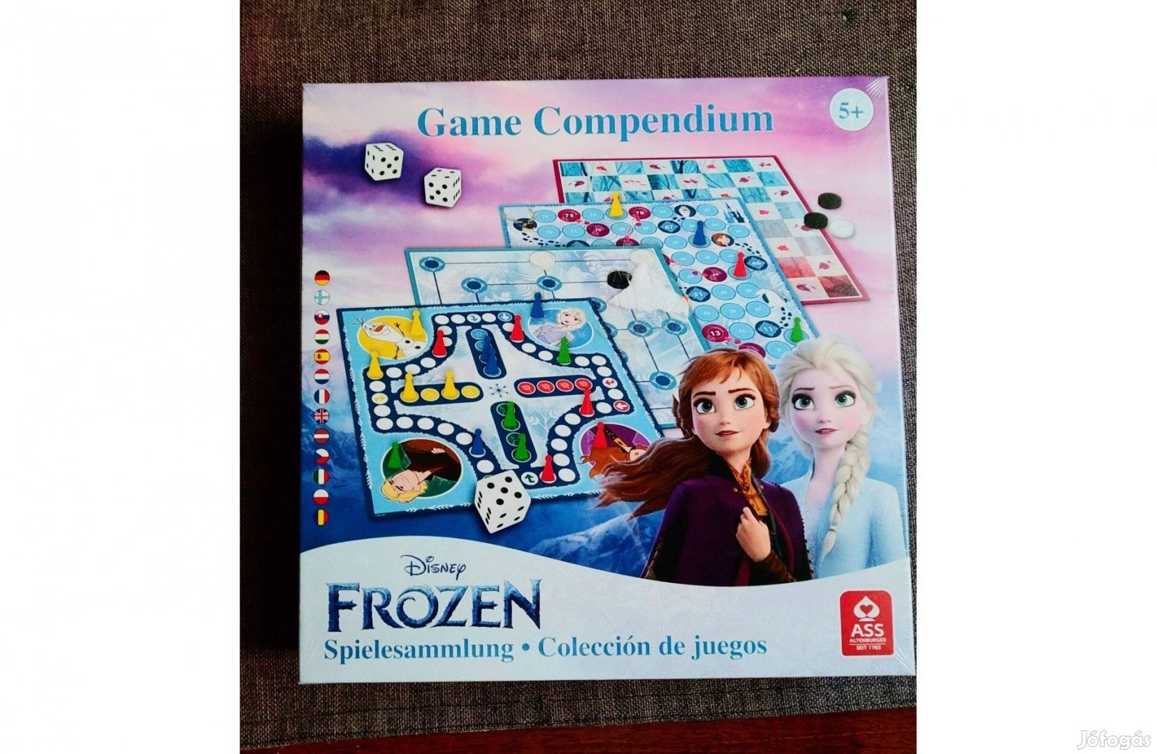 Jégvarázs Frozen családi társasjáték Doboz bontatlan