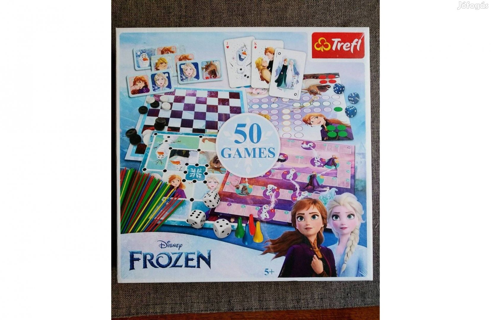 Jégvarázs Frozen családi társasjáték gyűjtemény 50 bontatlan