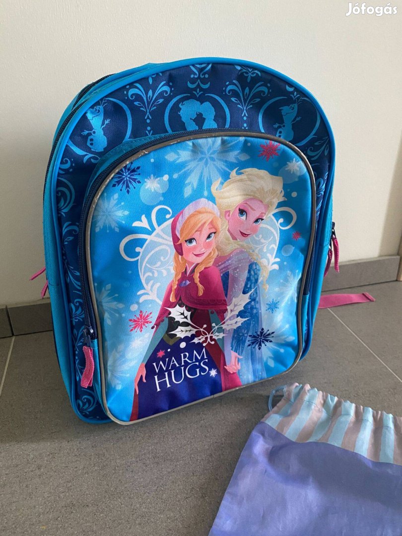 Jégvarázs háti táska hátizsák iskolatáska frozen disney
