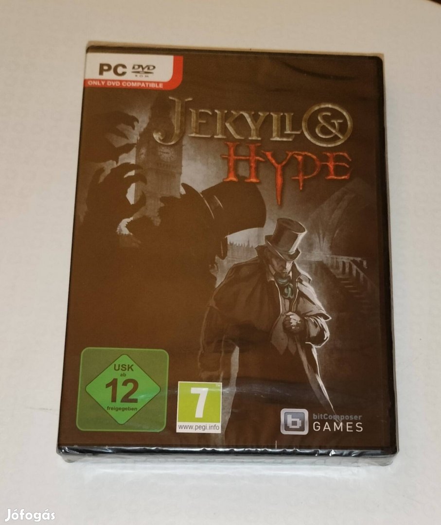 Jekyll és Hyde pc játék bontatlan 