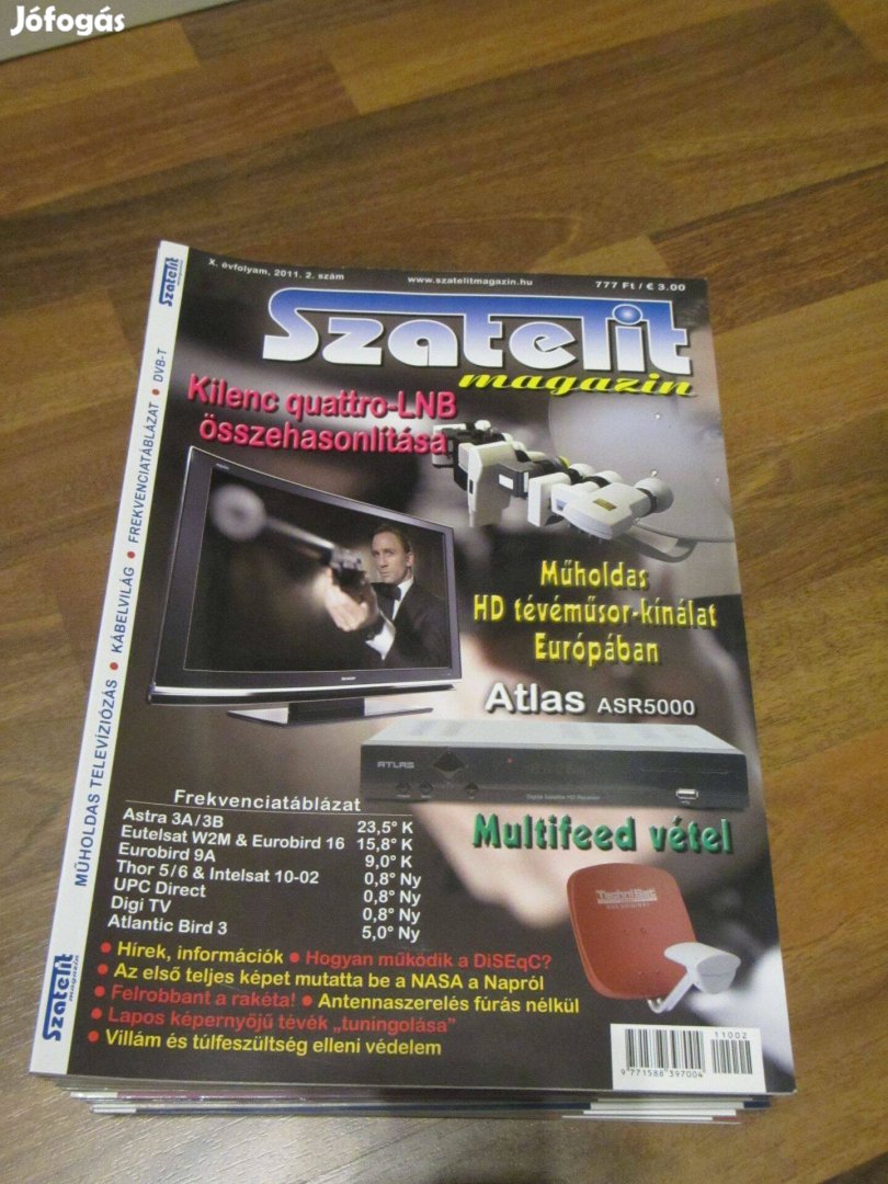Jelképes összegért elvihető - Szatelit Magazin 2008 és 2011 közötti