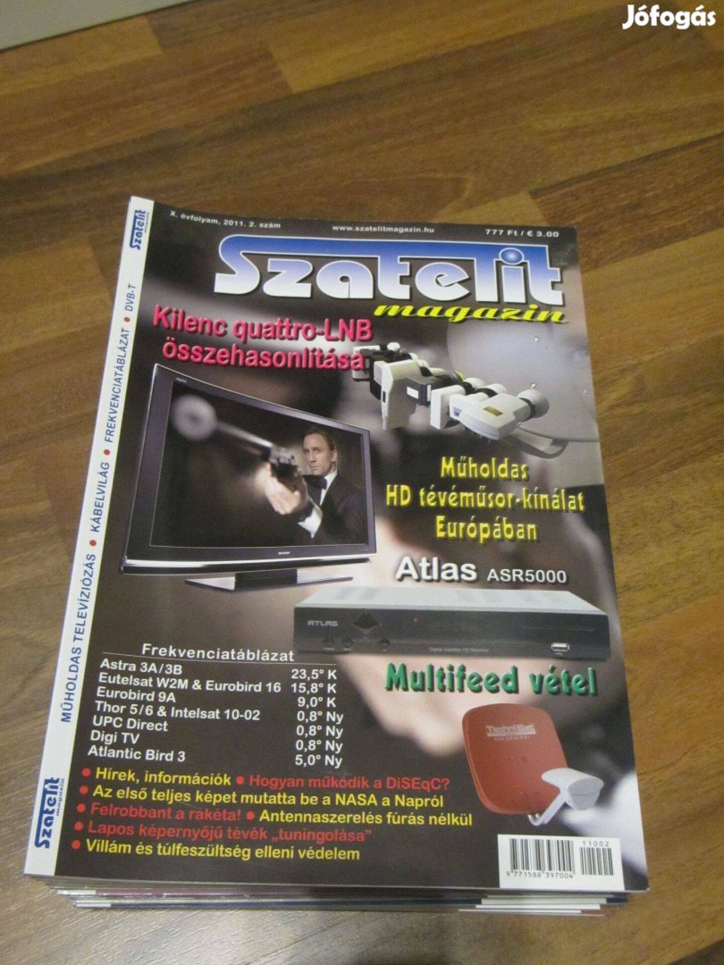 Jelképes összegért elvihető - Szatelit Magazin 2008 és 2011 közötti