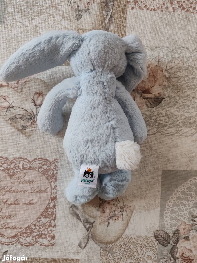 Jellycat nyuszi small méret Halványkék színű 