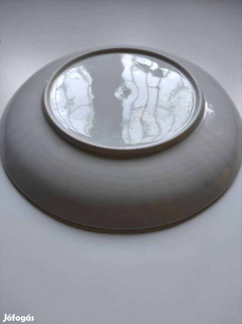 Jelzett Hollóházi porcelán tál