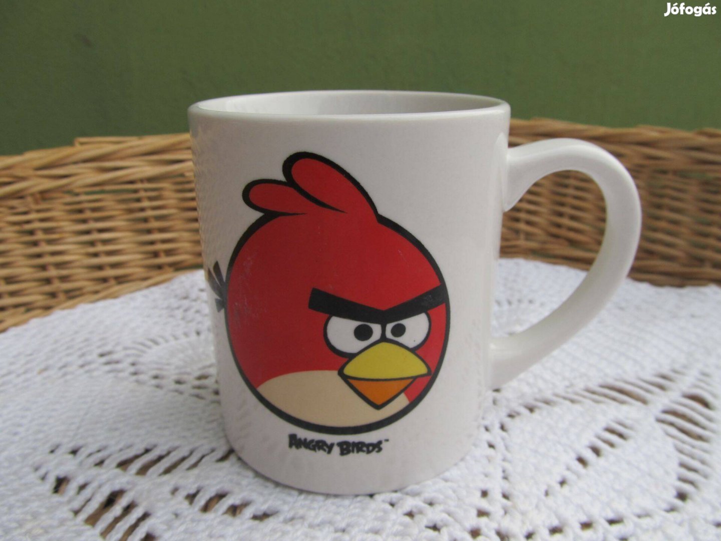 Jelzett, porcelán, Angry Birds mintás gyerek bögre