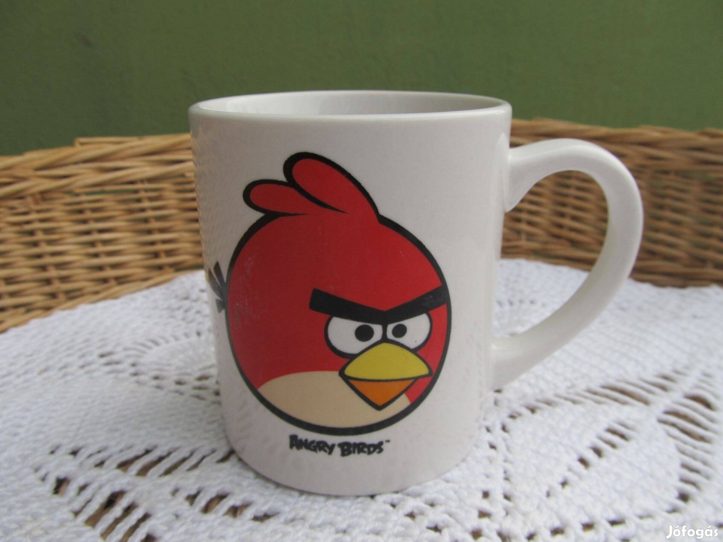 Jelzett, porcelán, Angry Birds mintás gyerek bögre