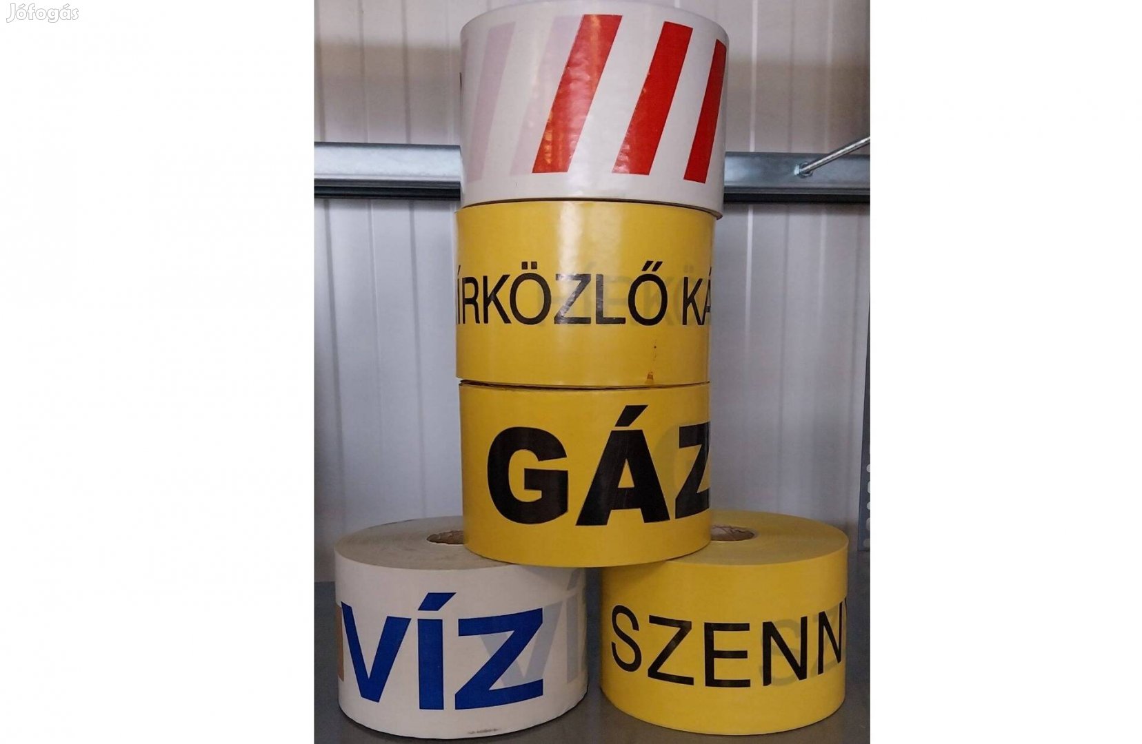 Jelzőszalag 200 méteres kiszerelésben