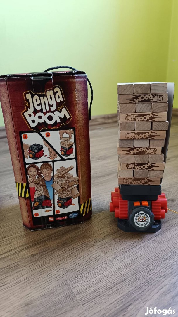 Jenga Boom ügyességi játék 