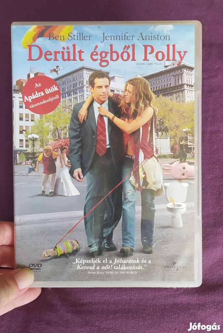 Jennifer Aniston, Ben Stiller: Derült égből Polly DVD