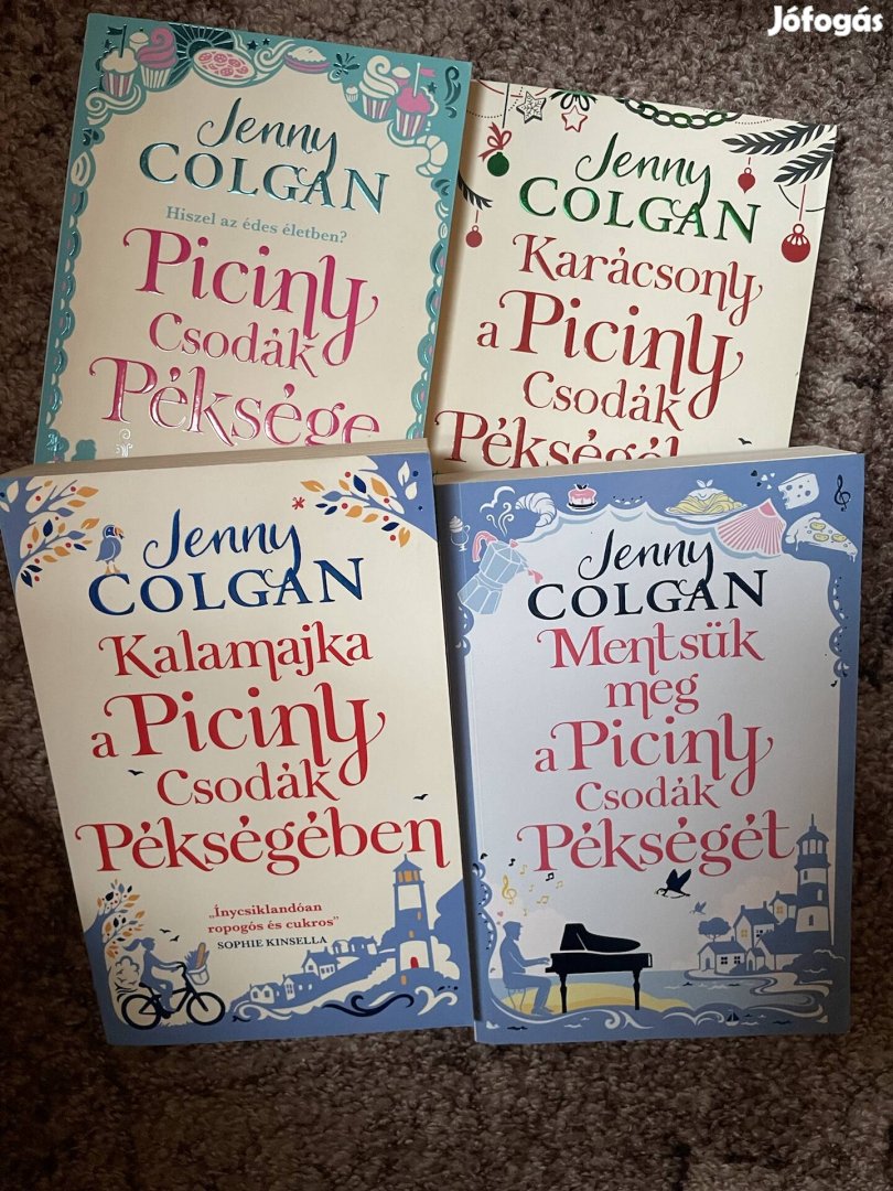 Jenny Colgan: Piciny Csodák Péksége 1-4.