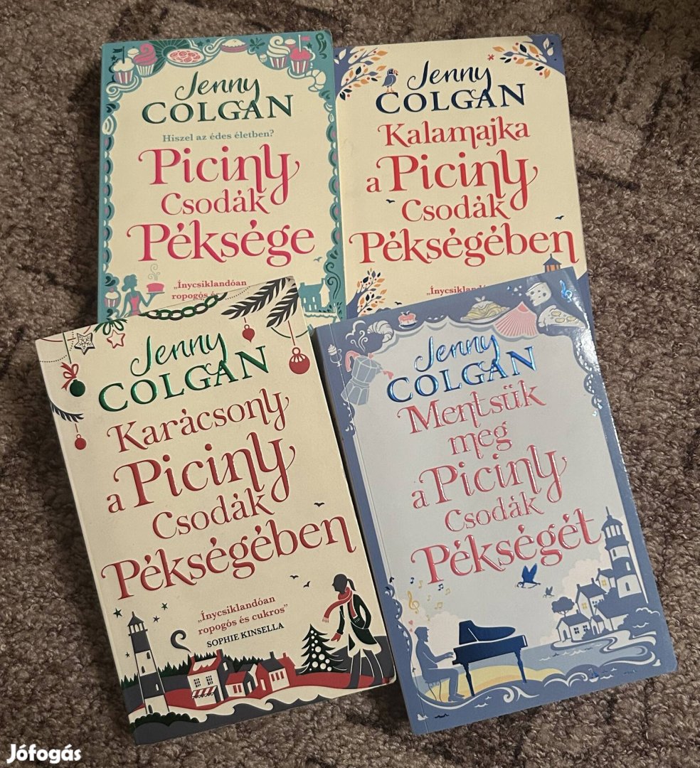 Jenny Colgan: Piciny Csodák Péksége 1-4.