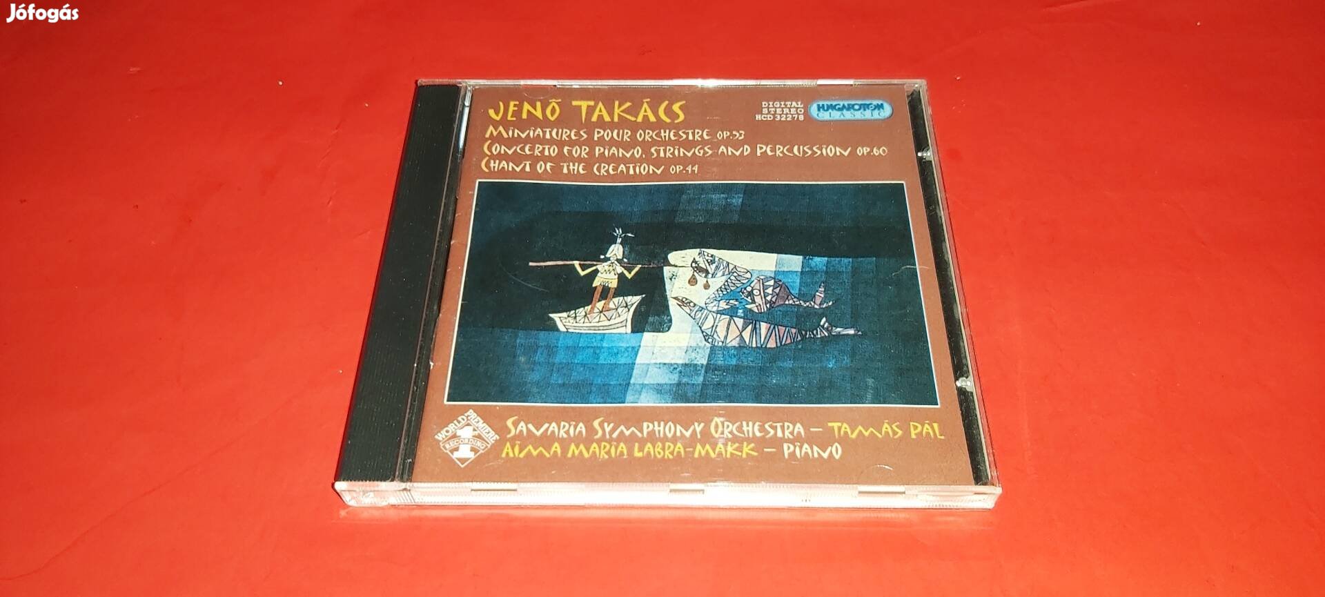 Jenő Takács Tamás Pál Concerto for piano Cd 2003