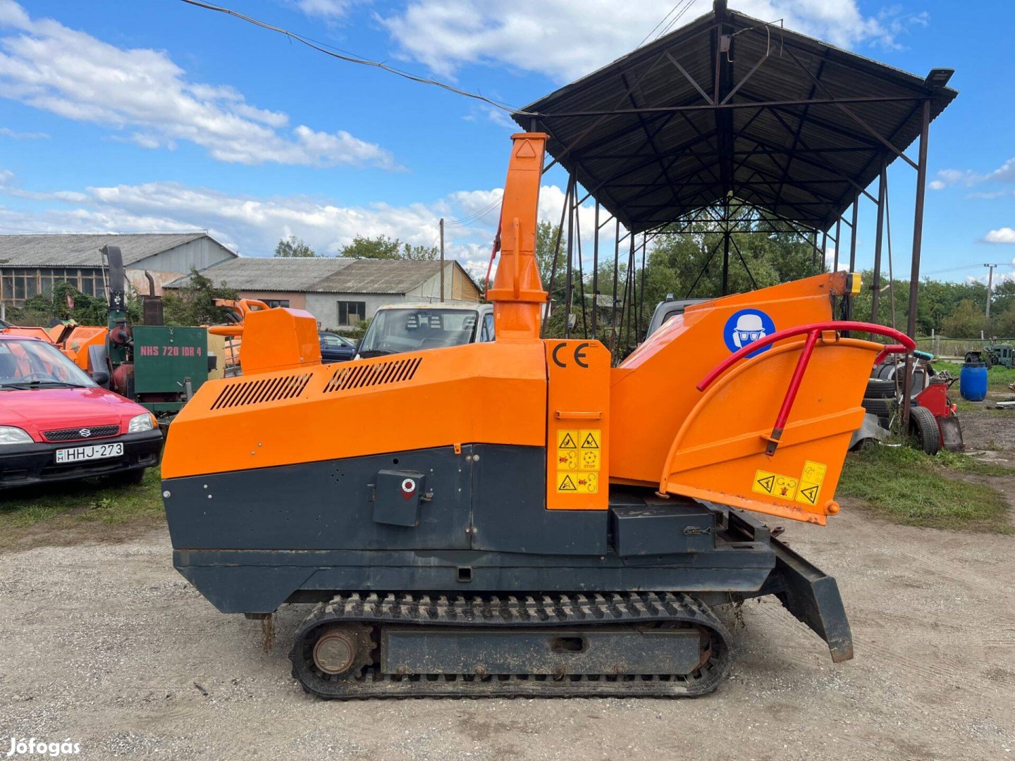 Jensen A328T Faaprítógép Ágdaráló Ágaprító Gallydaráló