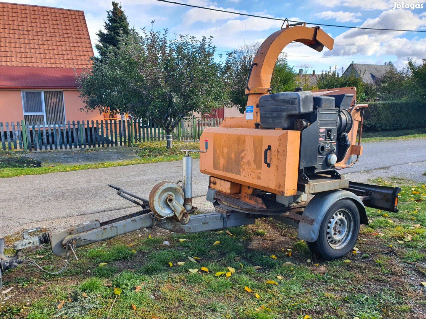 Jensen A425 DI ágaprító ágdaráló faaprító fadaráló gallydaráló 18 cm