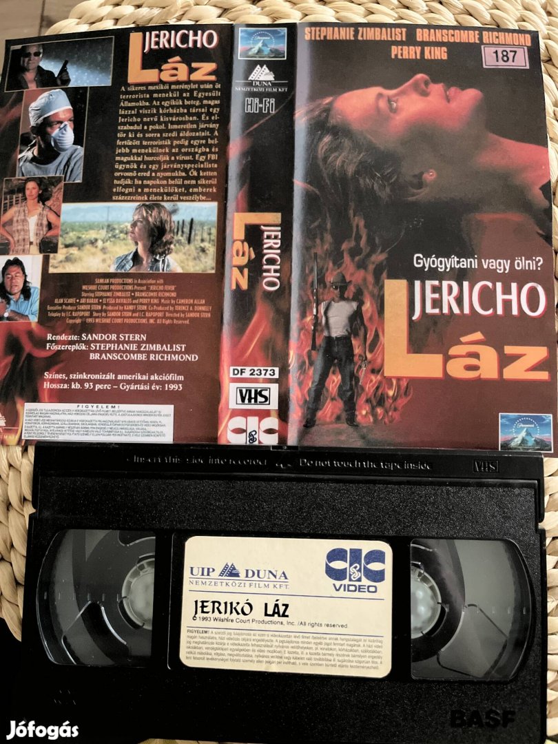 Jericho láz vhs