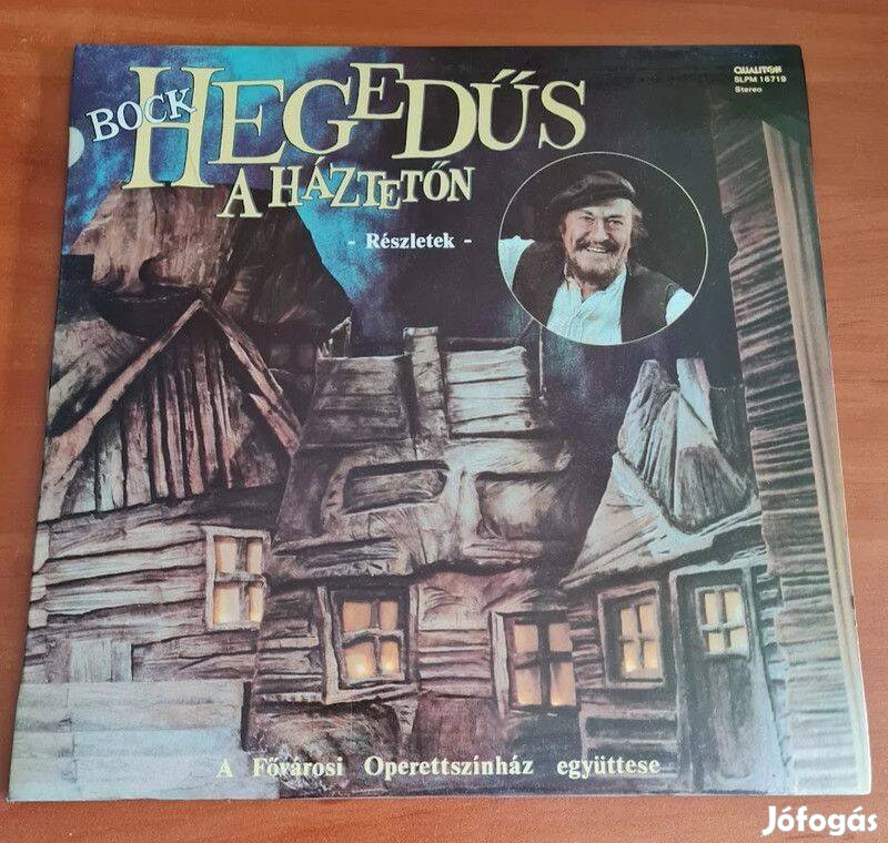 Jerry Bock - Hegedűs a háztetőn (Fiddler On The Roof); LP, Vinyl