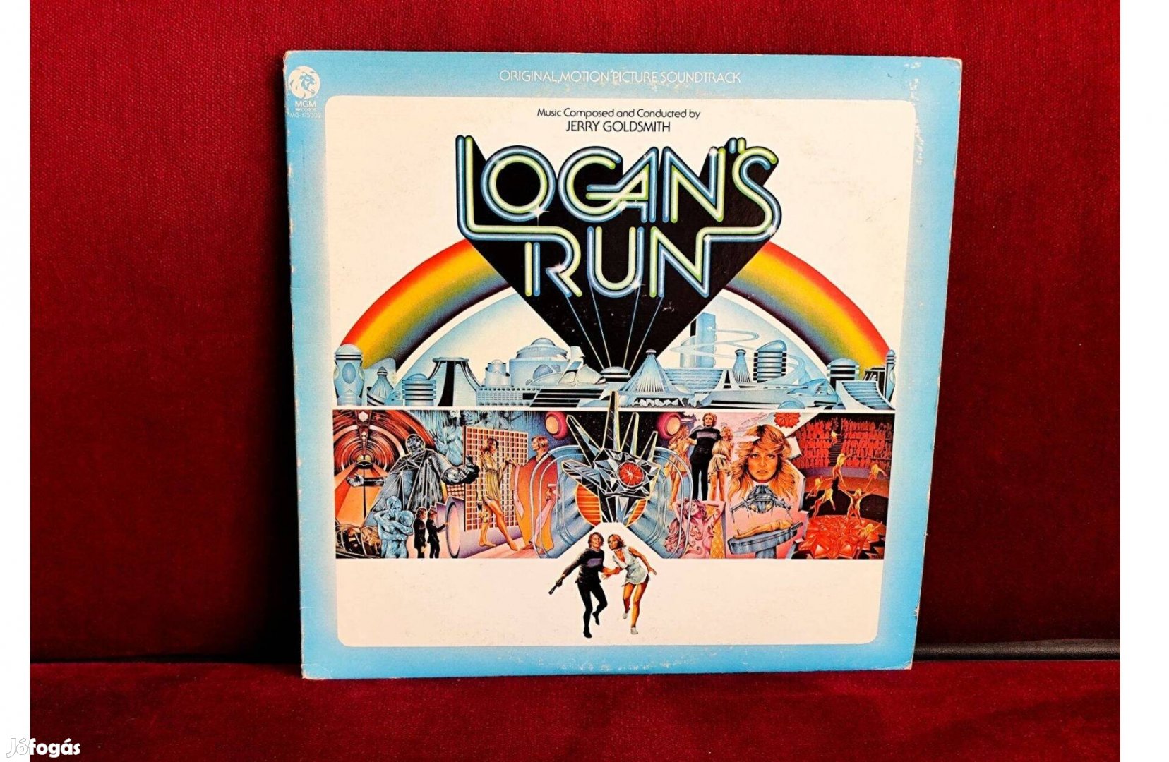 Jerry Goldsmith - Logan's Run LP 1976. USA Original Soundtrack