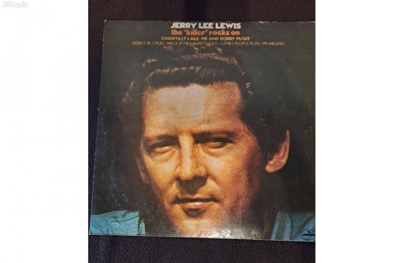 Jerry Lee Lewis - The "Killer" Rocks On LP