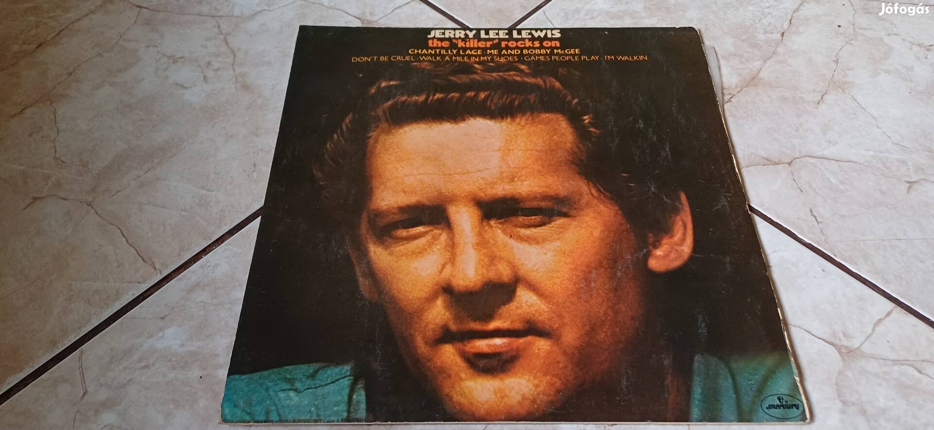 Jerry Lee Lewis bakelit hanglemez