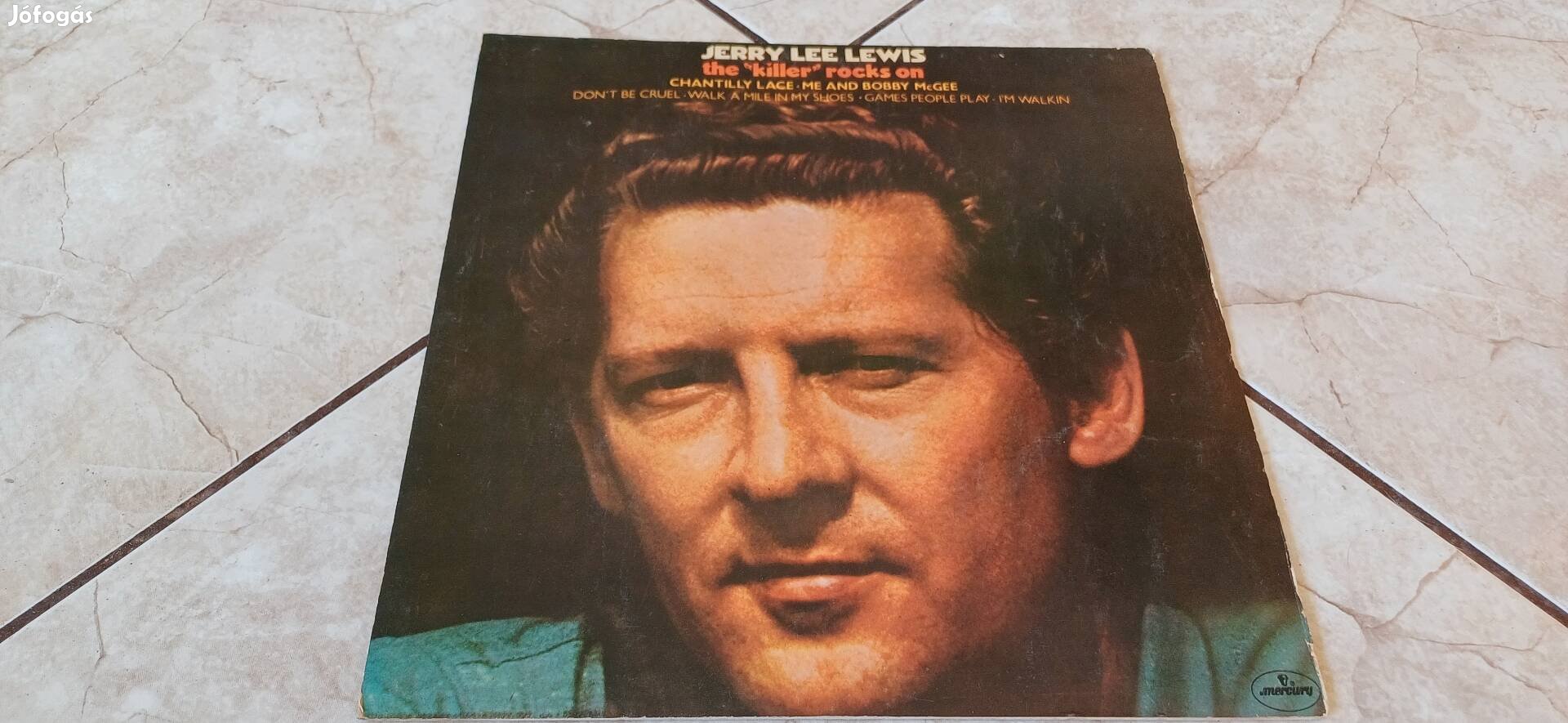 Jerry Lee Lewis bakelit hanglemez