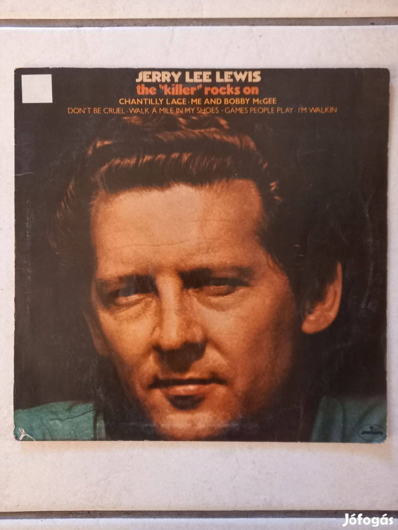 Jerry Lee Lewis bakelit lemez