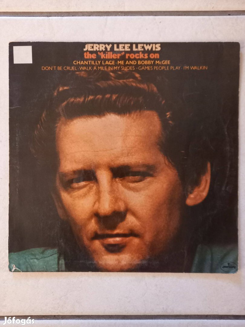 Jerry Lee Lewis bakelit lemez