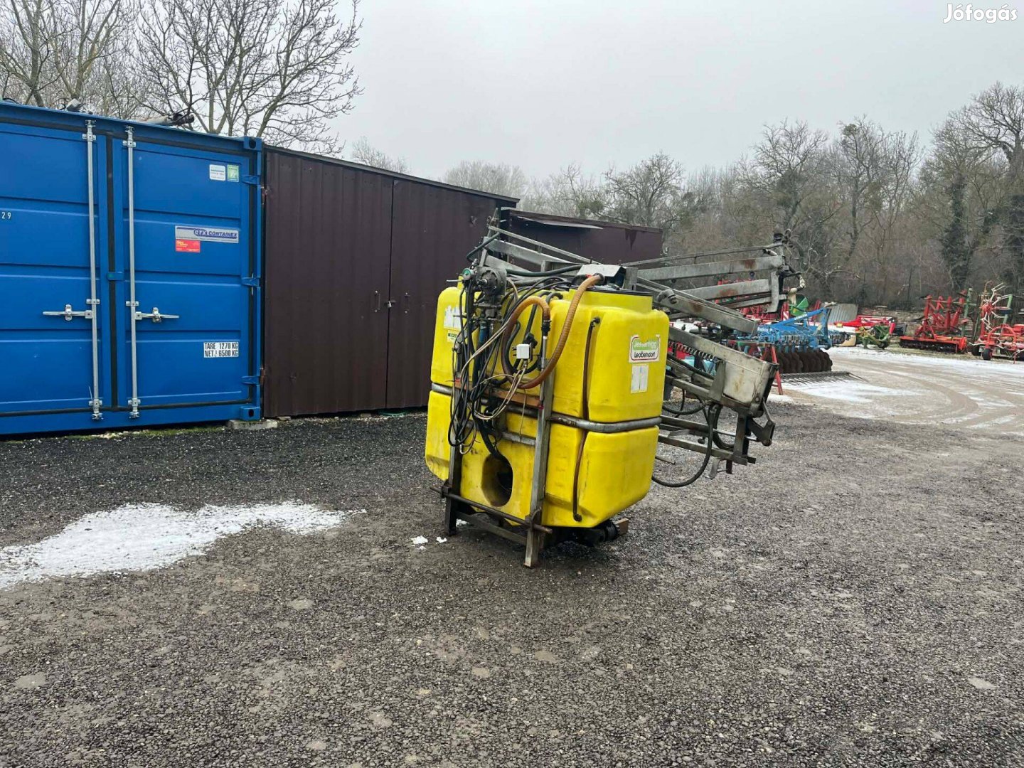 Jessernig 90012 szántóföldi permetező-hidraulikus