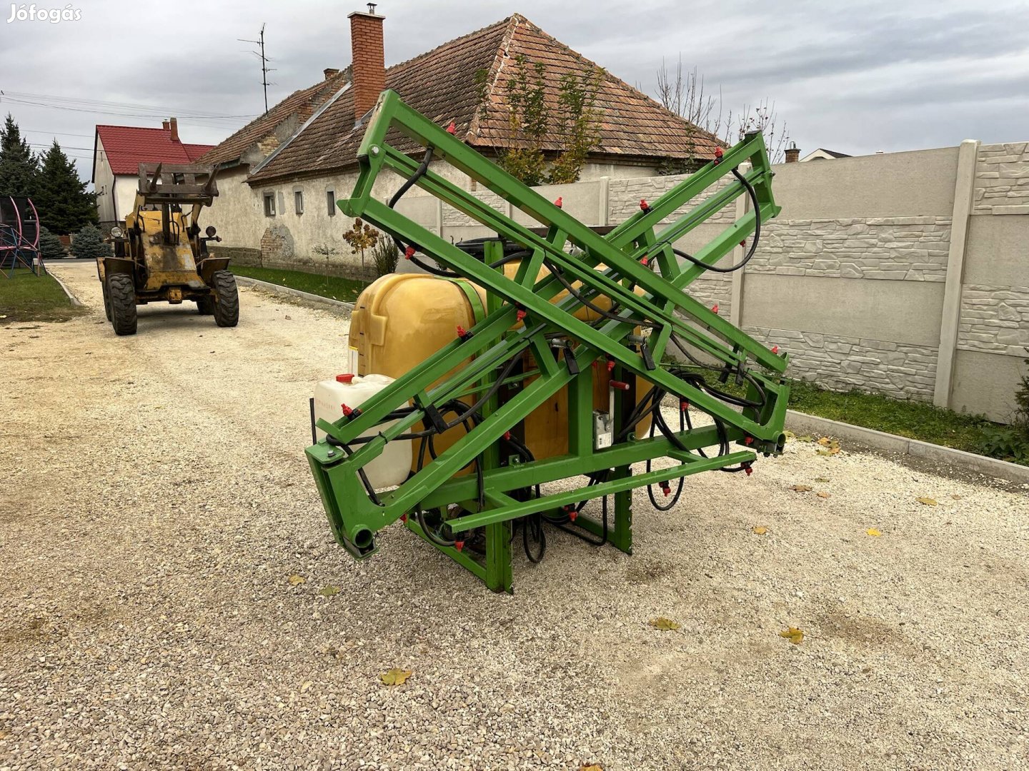 Jessernigg 800/12 szántóföldi permetező 