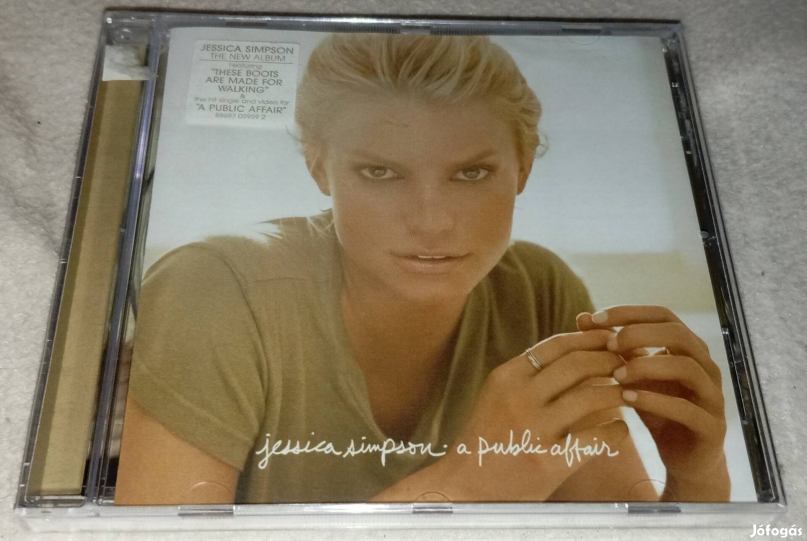 Jessica Simpson - A public affair Bontatlan CD lemez 