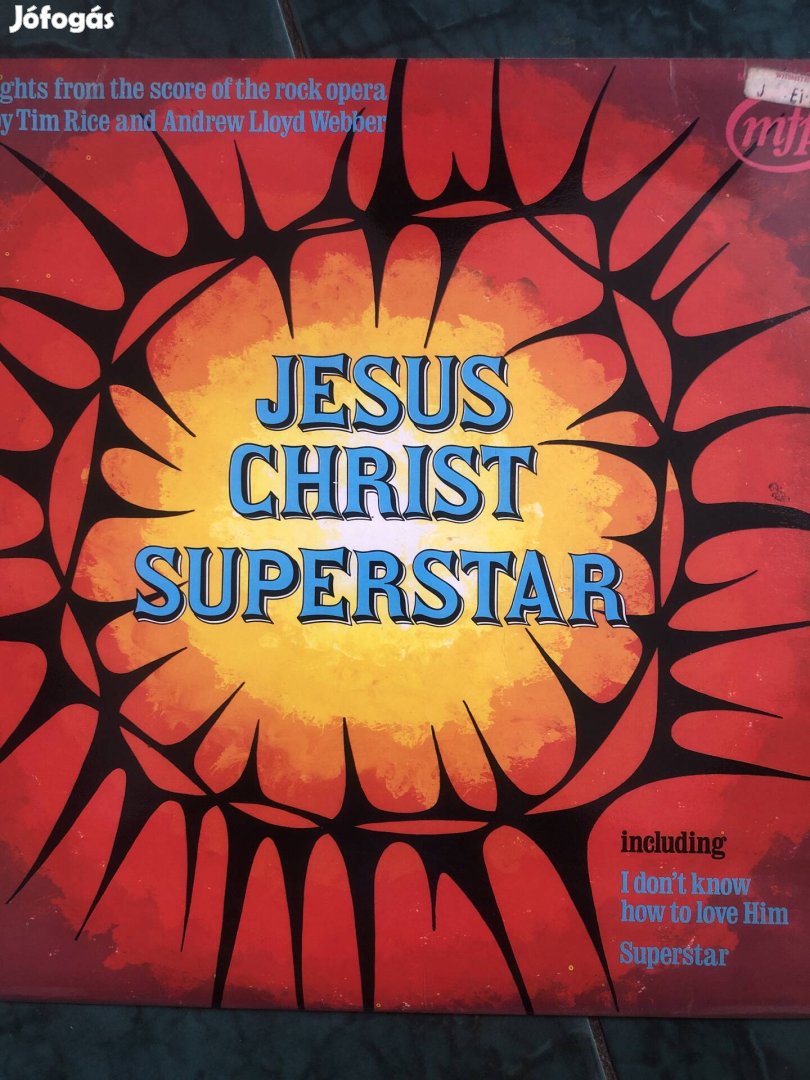 Jesus Christ Superstar - 1972 ! Brit LP 