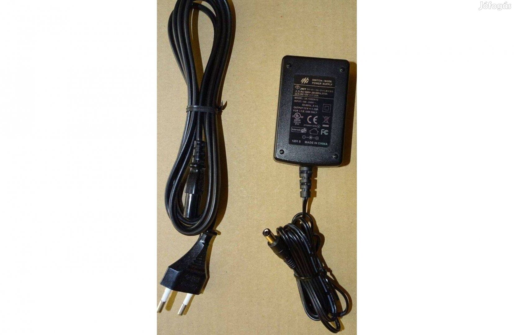 Jet 12V DC adapter