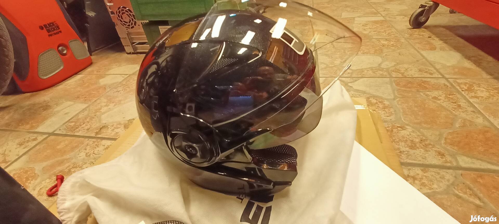Jet helmet XL nyitott használt bukósisak eladó. 
