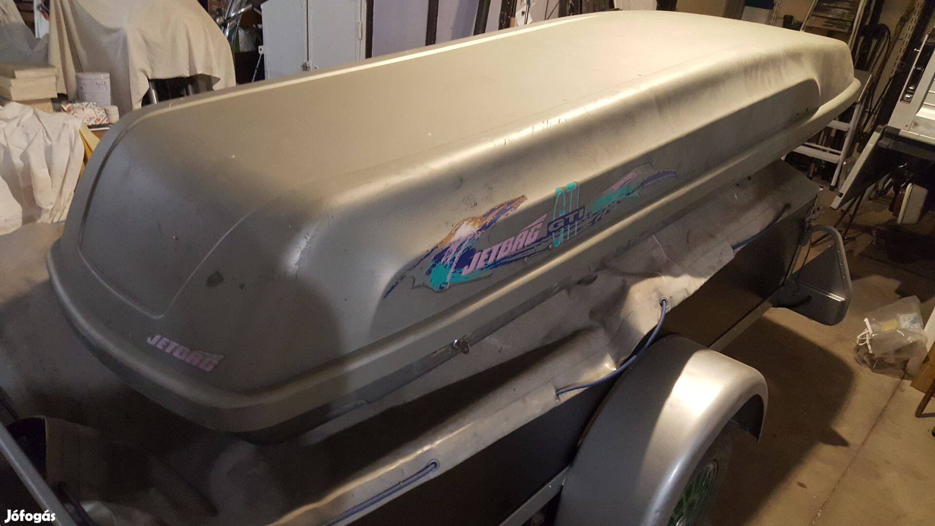 Jetbag GTI tetőbox eladó zár hibával